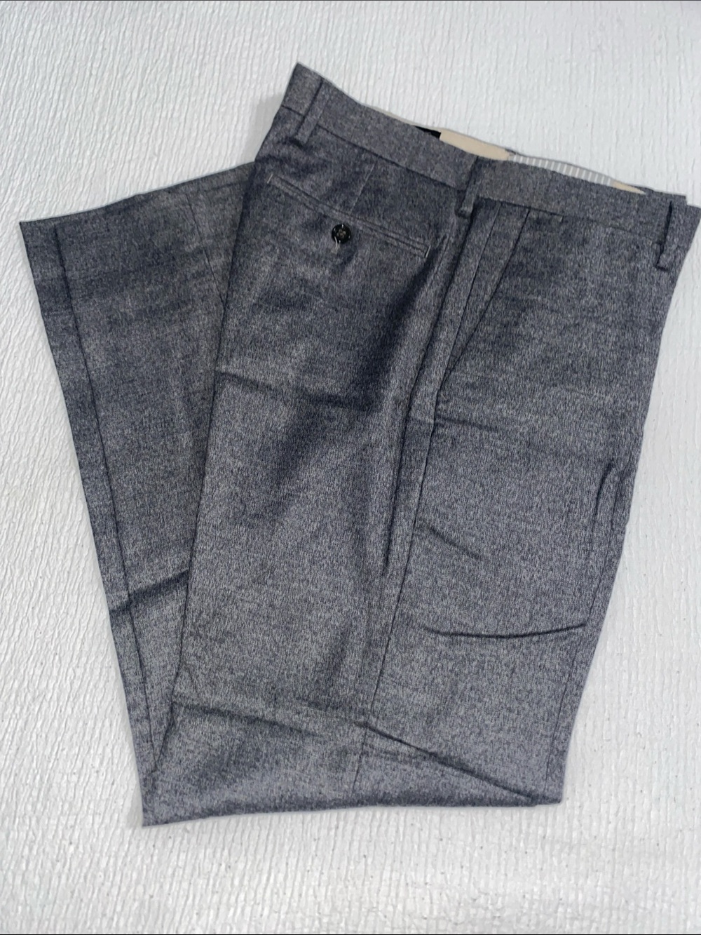 Banana Republic Men's Gray Dress Pants - Tailored Flat Front 32/30